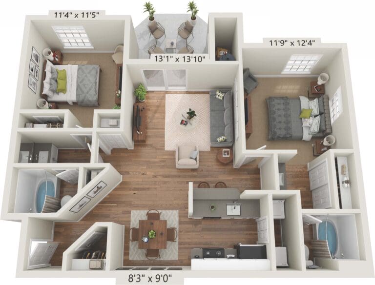 Apartments For Rent TGM Ocotillo Bay - Monterey ...